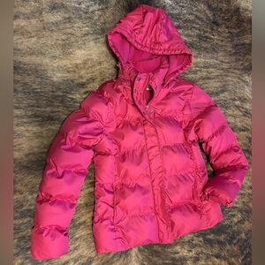 Faded Glory Women's Pink Puffer Jacket